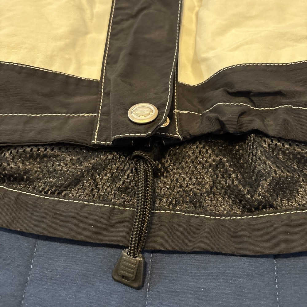 Harley Davidson Nylon Heavy Windbreaker Jacket Womens M Very Good Condition - Picture 10 of 16